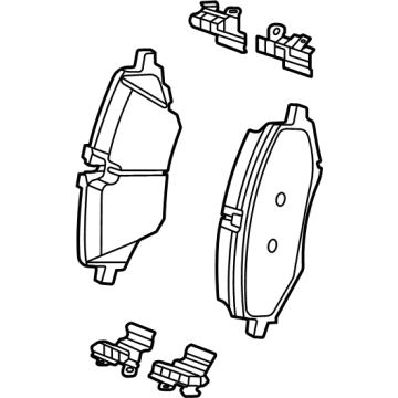 Chevy Trailblazer Brake Pad - 42788125