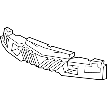 GM 22787980 Absorber, Front Bumper Fascia Energy Upper