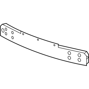 GM 23484208 Bar Assembly, Front Bumper Imp