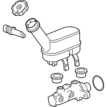 GMC 84744483 Master Cylinder