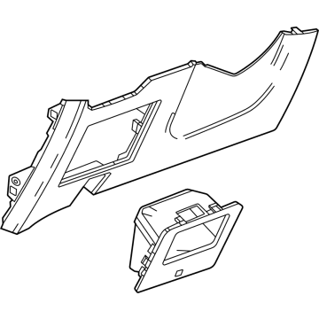 Chevy 60005134 Knee Bolster