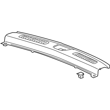 GM 84568779 Molding Assembly, L/Gate Sill Garn *Black