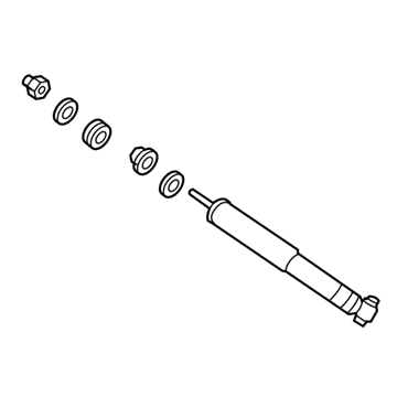 Pontiac 92157266 Shock Absorber