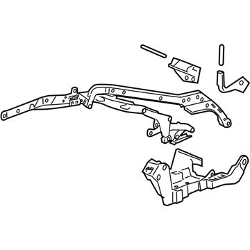 GM 15943321 Link Assembly, Folding Top Side Rail