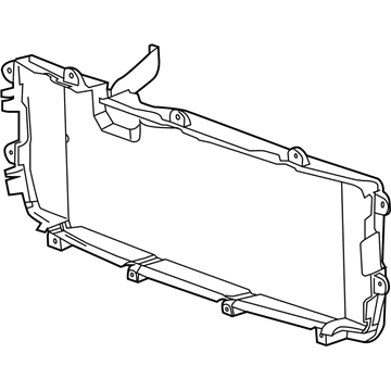 GMC 23322442 Inner Grille