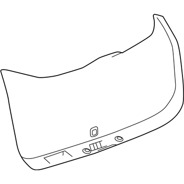 Chevy 84580977 Lower Gate Trim