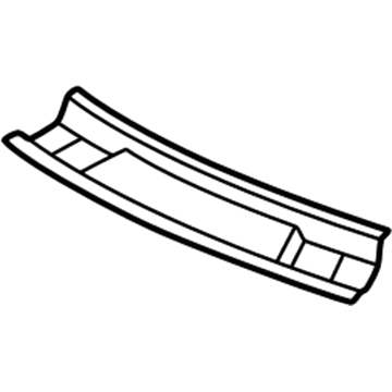 Chevy 15110125 Windshield Header