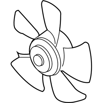 Chevy 93740672 Fan Blade