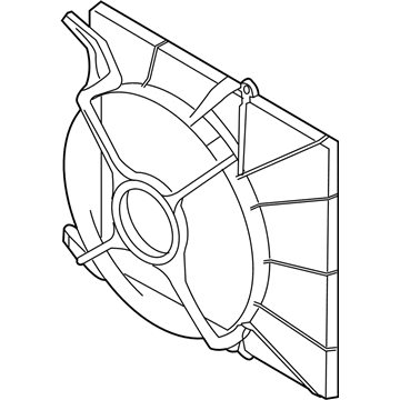 Chevy 93744895 Fan Shroud