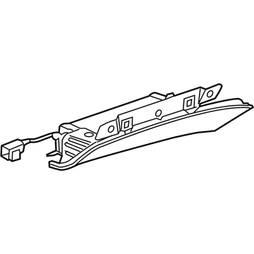 GM 95483073 Airbag Asm,Instrument Panel Lower *Cocoa