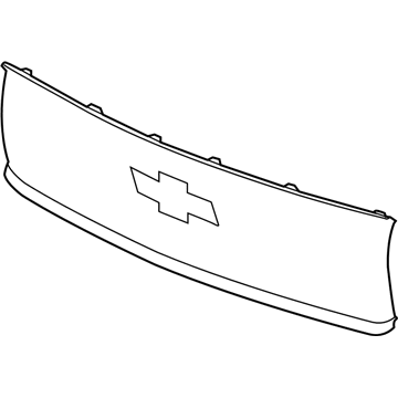 GM 23290141 Grille Cover with Bowtie Logo