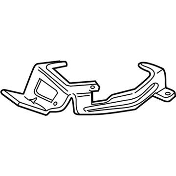 Cadillac 22154256 Compressor Assembly Lower Bracket