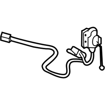 2000 Cadillac Seville Ride Height Sensor - 22153656