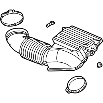 2007 Saturn Ion Air Intake Coupling - 10357901