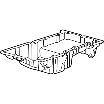 Pontiac 19210614 Oil Pan