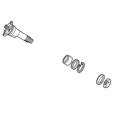 GMC 84251617 Pitman Shaft