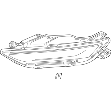 GM 84856651 Lamp Assembly, Daytime Running