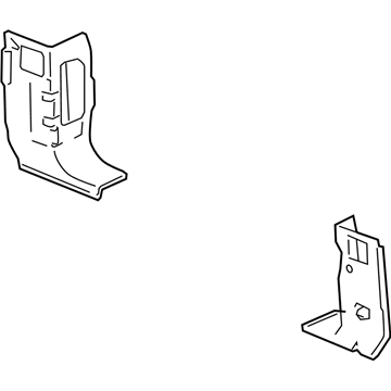 GM 15826737 Panel,Back Body Opening Frame Side Filler Lower