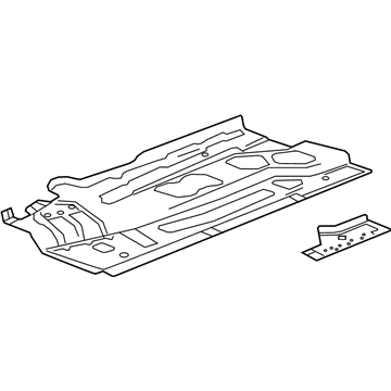 2018 Cadillac CT6 Floor Pan - 23374931