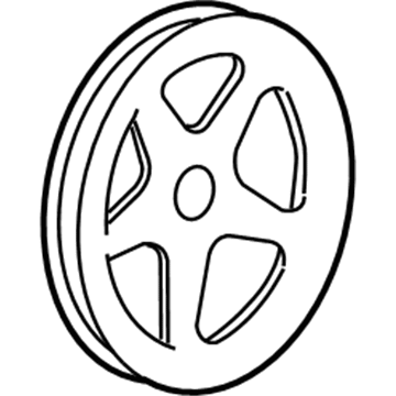 Chevy 12593693 Pulley