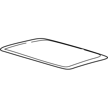 Chevy 25917736 Sunroof Glass