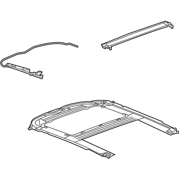 GM 22911983 Housing Assembly, Sun Roof