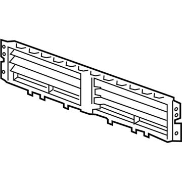 GM 84095662 Shutter Assembly, Front Bumper