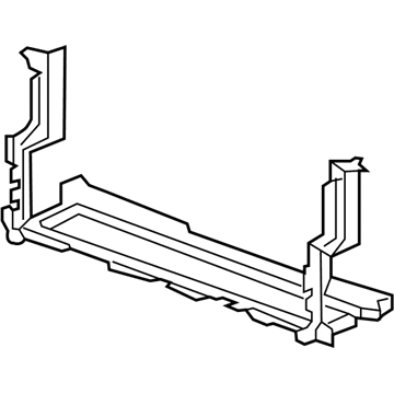 GM 23350093 Baffle Assembly, Radiator Air Lower