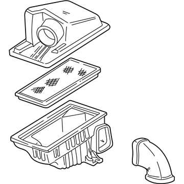 Chevy 19201283 Air Cleaner Assembly