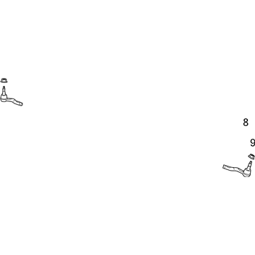 Chevy 92286152 Outer Tie Rod