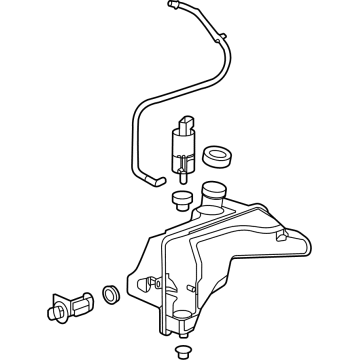 2022 Chevy Corvette Washer Reservoir - 84557041