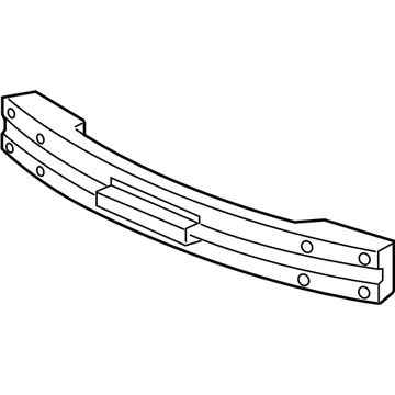 GM 25931602 Bar Assembly, Rear Bumper Imp