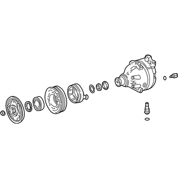 Oldsmobile 89018893 Compressor