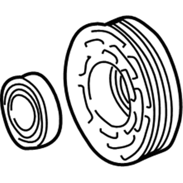 Chevy 6580037 Pulley W/Bearing