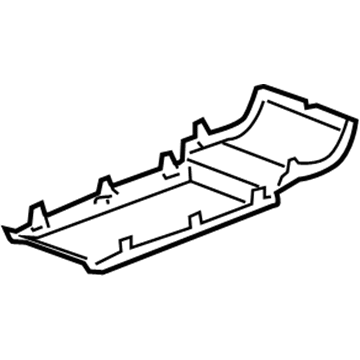 Pontiac 89044138 Storage Tray