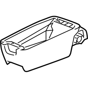 Pontiac 89026447 Compartment