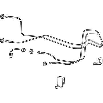 Chevy 92258819 Cooler Pipe