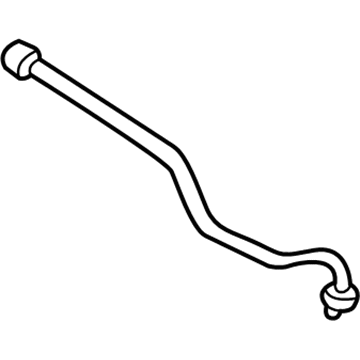 GM 12564131 Radiator Surge Tank Inlet Hose