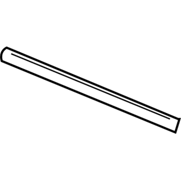 GMC 15240388 Rear Glass Molding