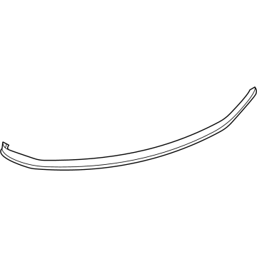 2021 Chevy Corvette Weather Strip - 23429037