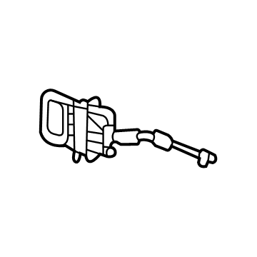 GM 84622309 Handle Assembly, Aux R/Cmpt Lat Rel