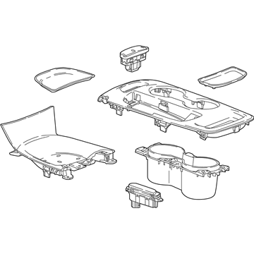 Chevy 84647971 Shift Panel