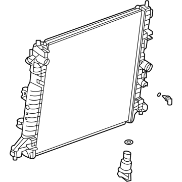 Cadillac 85535176 Radiator