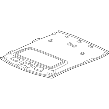 GM 15056441 PANEL, Roof Trim(Interior)