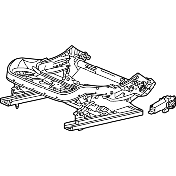 Cadillac 13507505 Seat Track