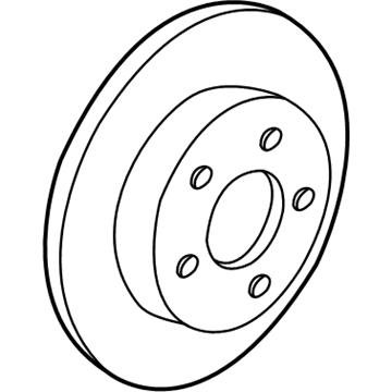 1998 Oldsmobile Aurora Brake Disc - 18021768