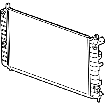 Saturn 15873468 Radiator