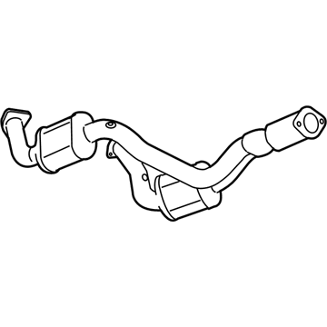 2006 GMC Envoy Catalytic Converter - 15798414