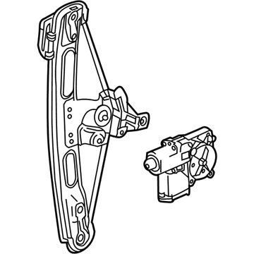 2019 Cadillac XTS Window Regulator - 84570761