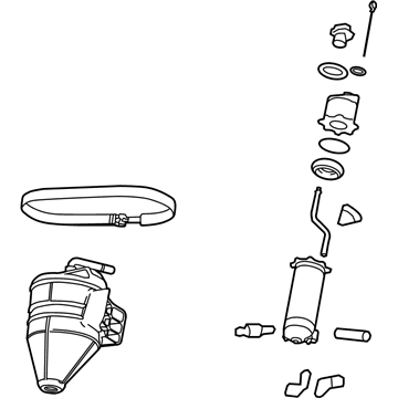 Chevy 12629421 Tank Assembly